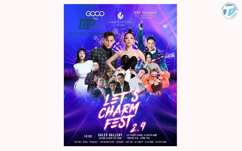 Mẫu poster quảng cáo nghệ thuật